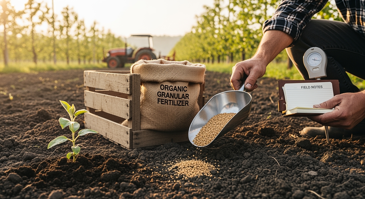خرید کود آلی گرانوله | تغذیه ارگانیک خاک و افزایش رشد گیاهان