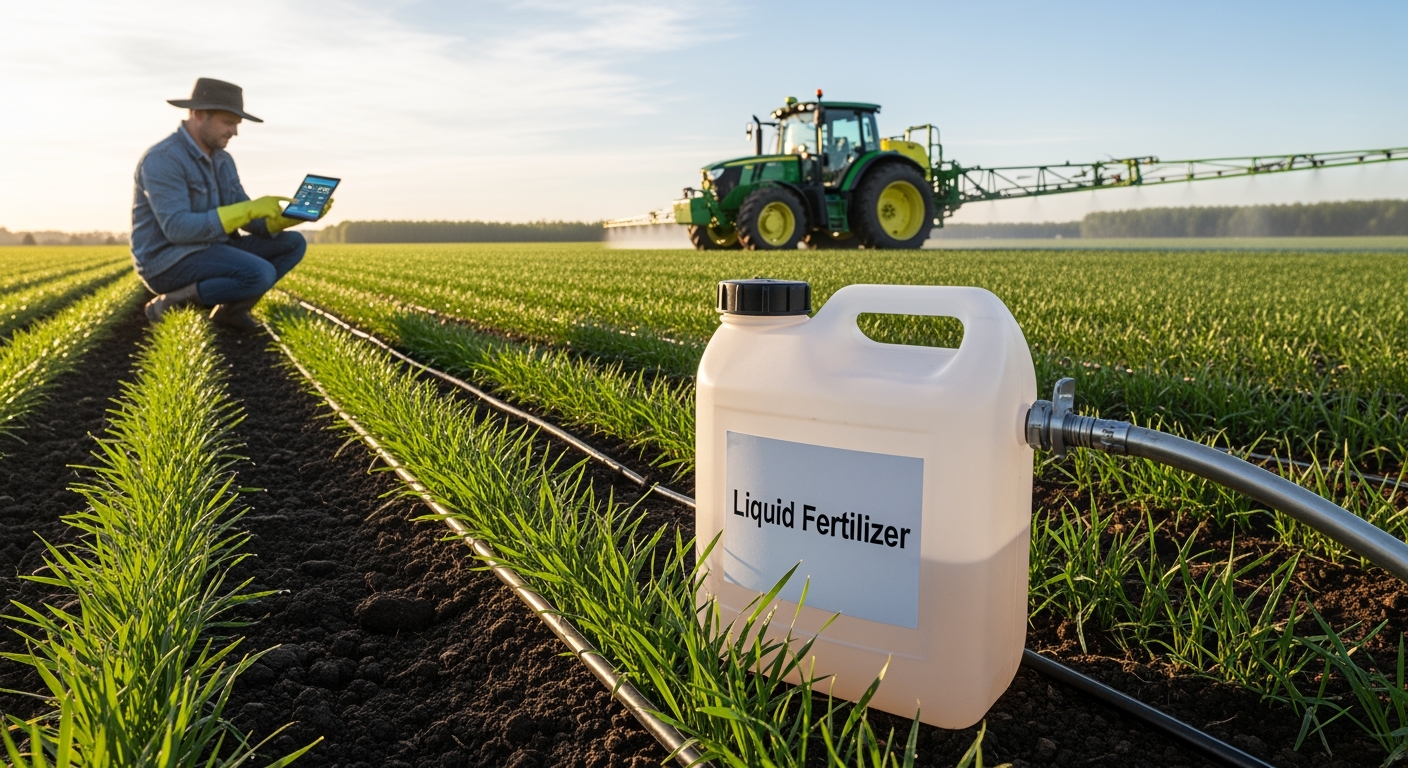 کود مایع تغذیه سریع تر و موثرتر